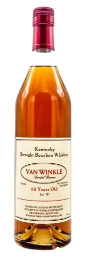 2020 Van Winkle Bourbon Whiskey 12 Year Old, Special Reserve Lot B 750ml