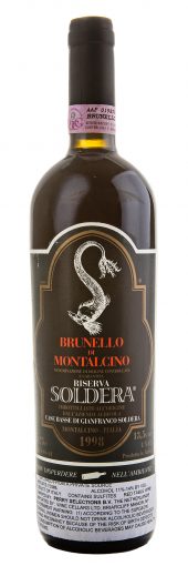 1998 Soldera Brunello di Montalcino Riserva 750ml