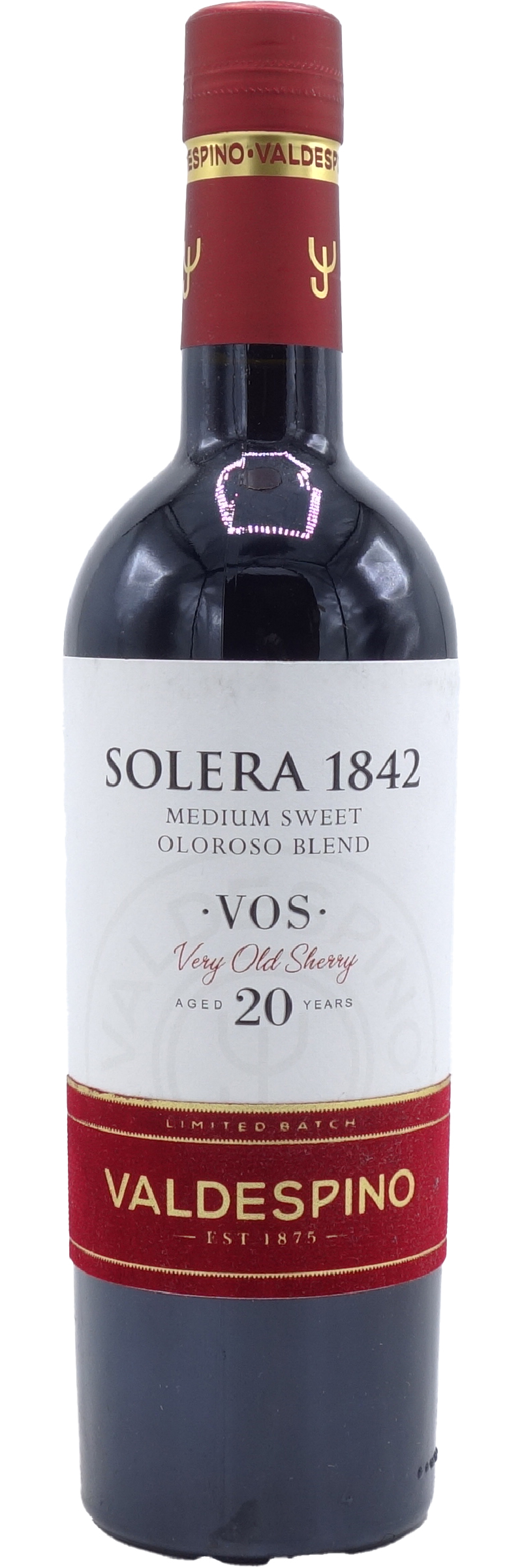 NV Valdespino Oloroso Sherry Solera 1842 VOS, Medium Sweet 500ml