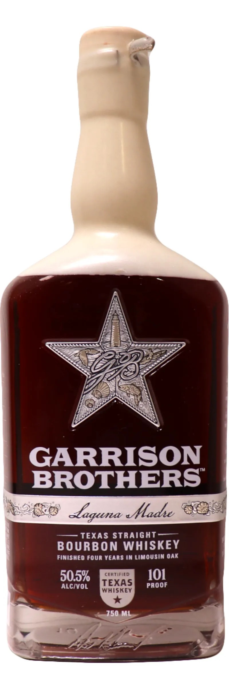 Garrison Brothers Bourbon Whiskey Laguna Madre, 101.0 Proof 750ml